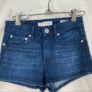 High Rise Jean Shorts